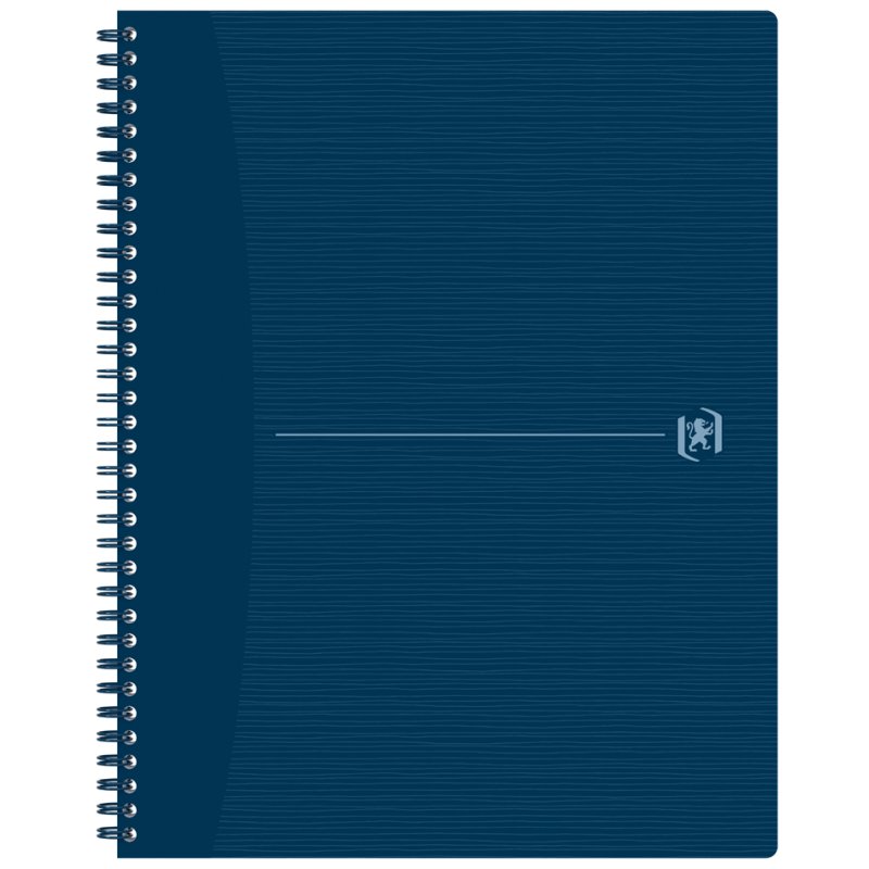 Oxford bloc spiralé Origins A4, quadrillé, noir, 70 feuilles