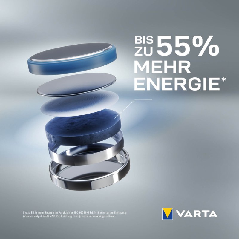 VARTA lithium knoopcel CR2450 Professional Electronics, 3,0 volt, 560 mAh