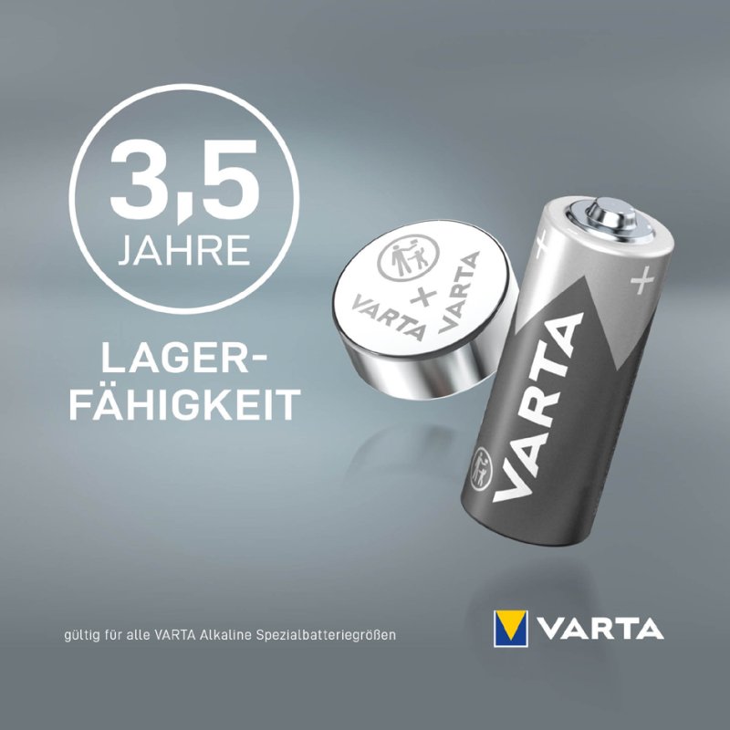 VARTA Alkaline knoopcel V10GA, 1,5 Volt, 11,6 mm