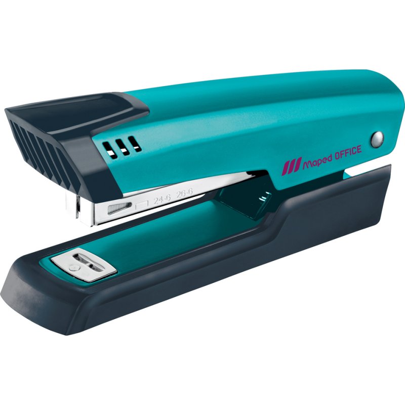 Maped agrafeuse Essentials OFFICE demi-bande, turquoise, 20-25 feuilles