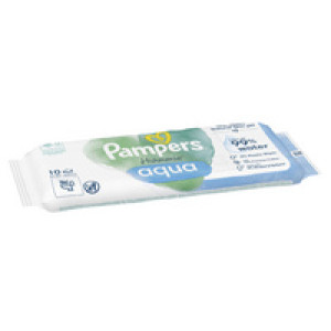 Pampers Hydraterende Doekjes, reisformaat, gevoelige huid, 10 stuks