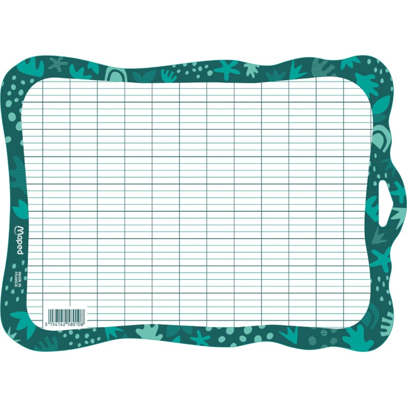 Maped tableau blanc Planète Souriante, recto-verso, 282×205 mm, carton
