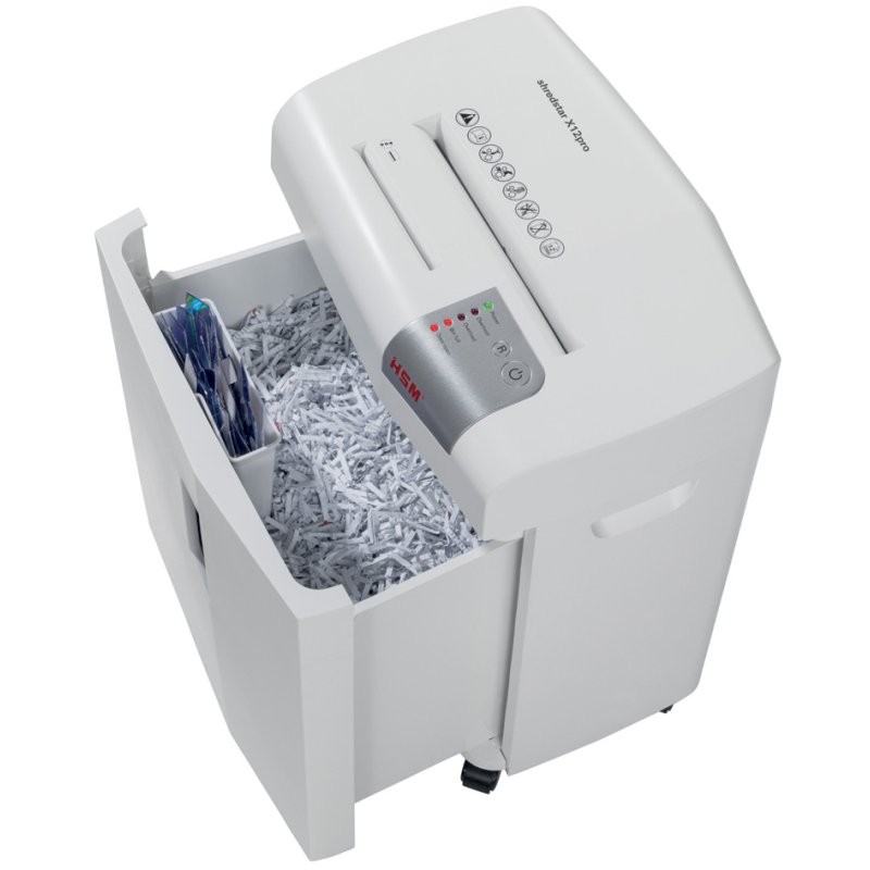 HSM papiervernietiger shredstar X12pro, partikelsnit 2×15 mm, 12 vel