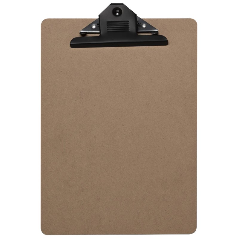 EUROPEL porte-menu pince-clipboard A5, naturel, MDF