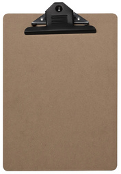 EUROPEL menukaart klembord A4 liggend, naturel, MDF