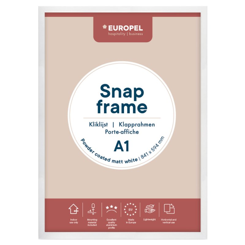 EUROPEL posterbak Premium+, A4, wit