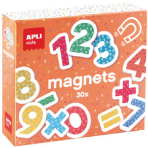APLI kids magneetspel 123 cijfers, hout, 30 magneten