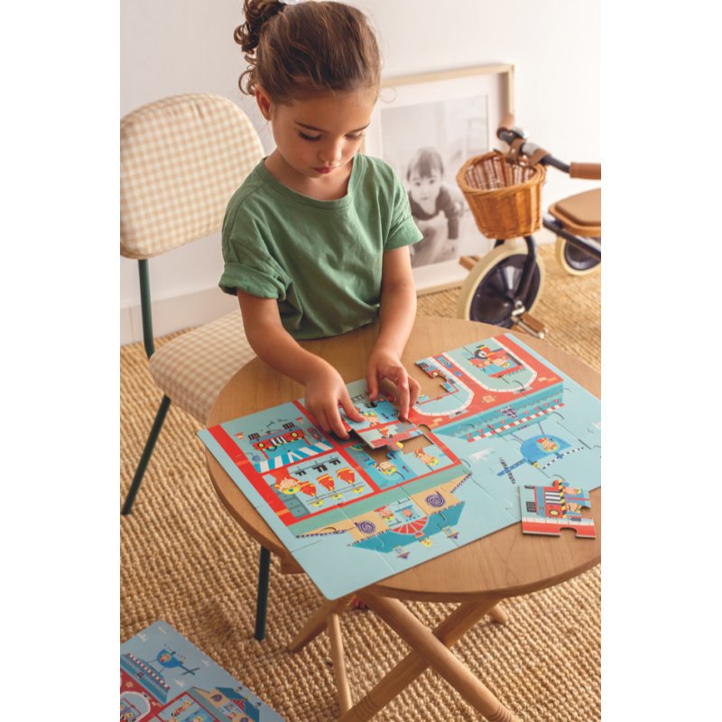 APLI kids puzzel Brandweerkazerne, 24 stuks, 48×32 cm