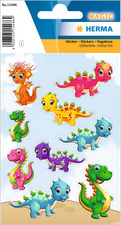 HERMA foliezelfklevers Dino's, mat folie, permanent, 84×120 mm