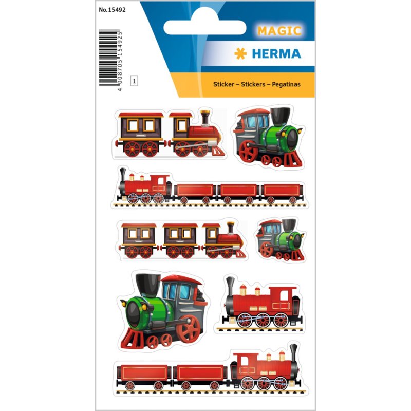 HERMA stickers MAGIC, self-adhesive, permanent adhesion, colourfully printed