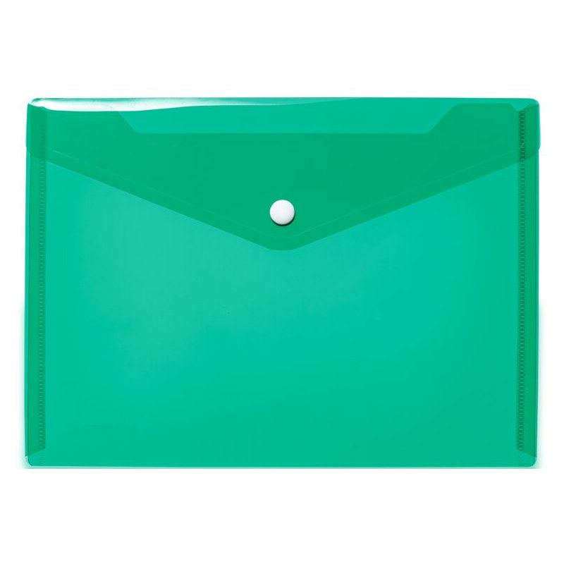 HERMA chemise de documents A5, PP, vert, fermeture par bouton-pression