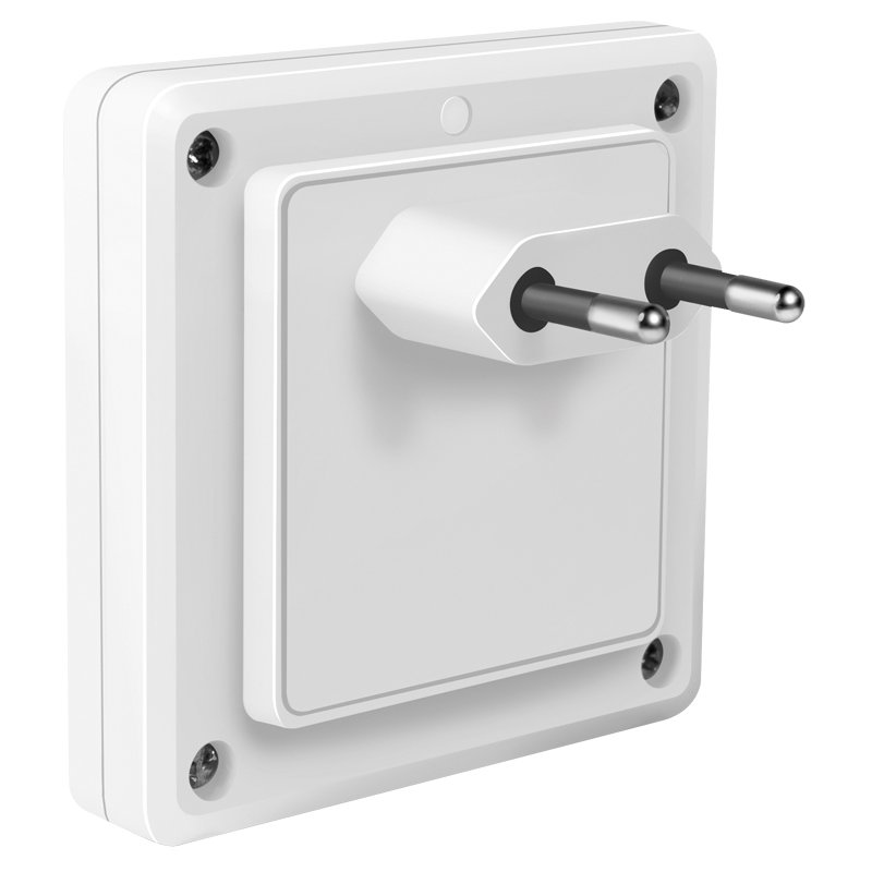 LogiLink Lampe d'orientation LED avec capteur crépusculaire, blanc, 1,5-4 lumens, blanc chaud