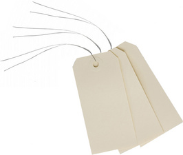 AVERY Waarmerker, 100×51 mm, beige, 1000 stuks