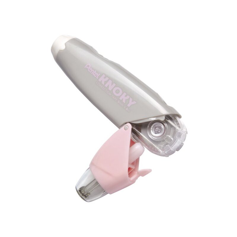 Pentel cartouche de recharge correcteur rouleau KNOKY, blanc, 5 mm × 6 m