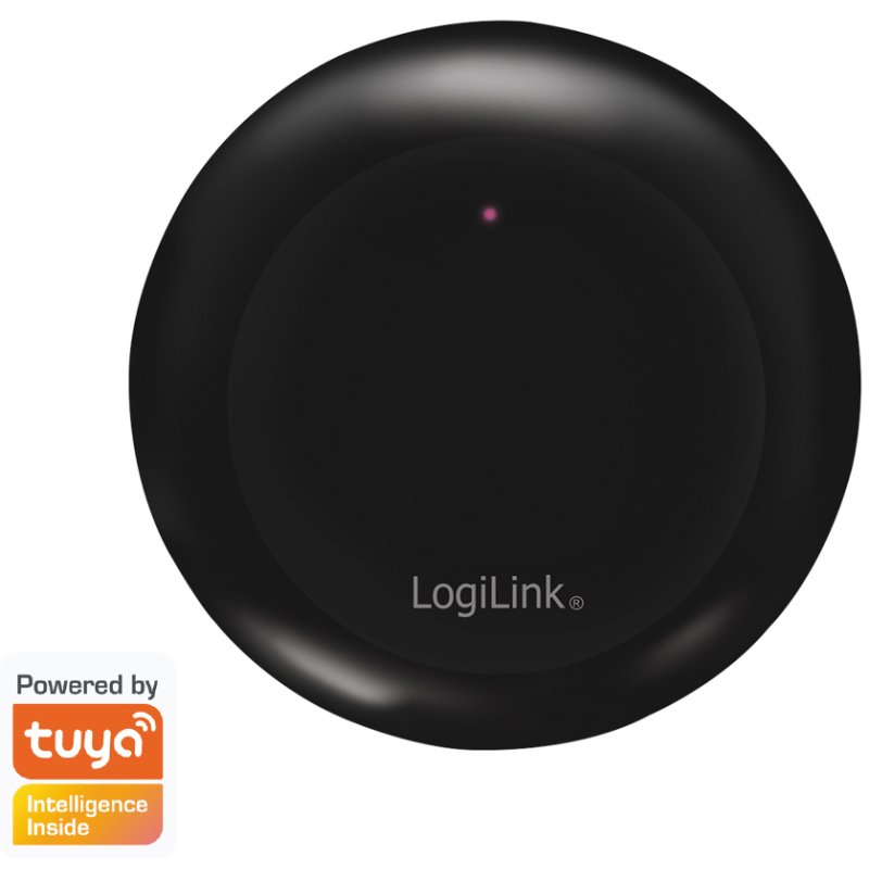 LogiLink Télécommande WiFi intelligente, compatible Tuya, noir