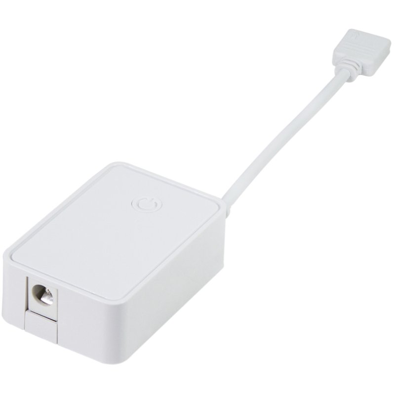 LogiLink Contrôleur RGB WiFi intelligent, compatible Tuya, blanc