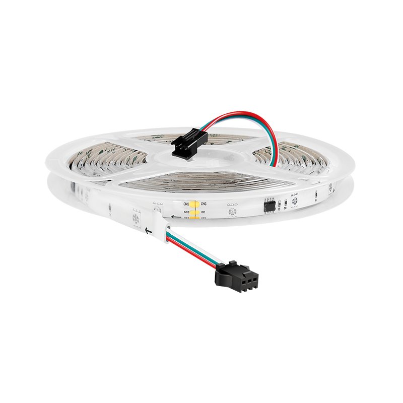 LogiLink Bande LED RGB Wi-Fi intelligente, auto-adhésive, 5 mètres