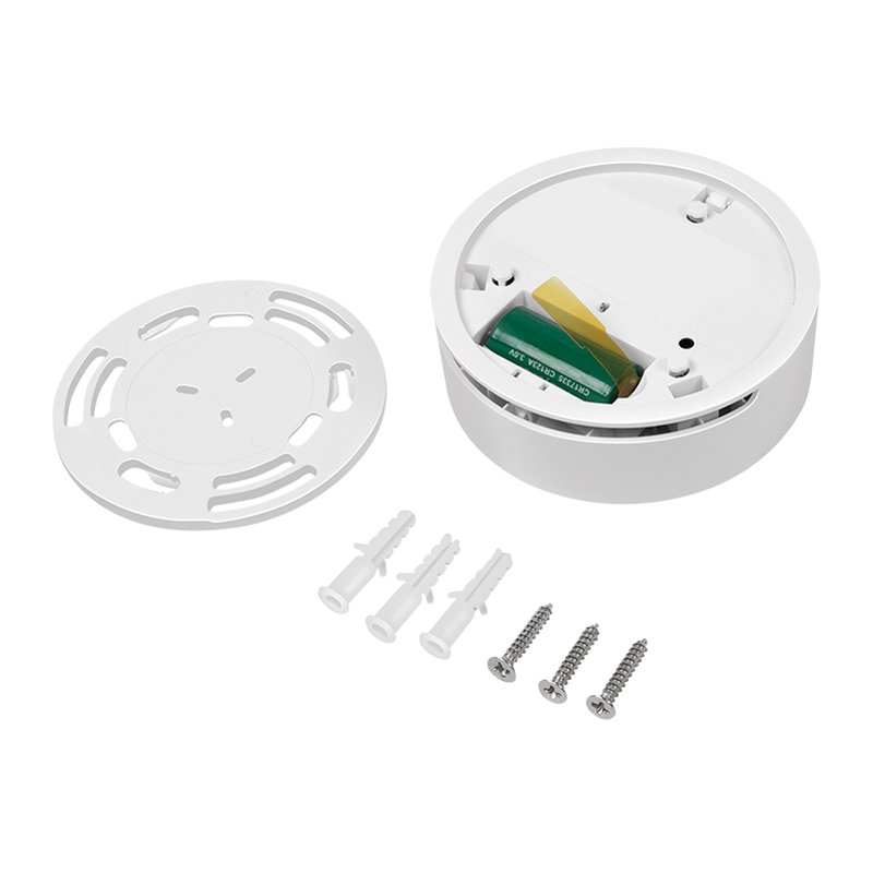LogiLink Wi-Fi smoke alarm, white, 85 dB