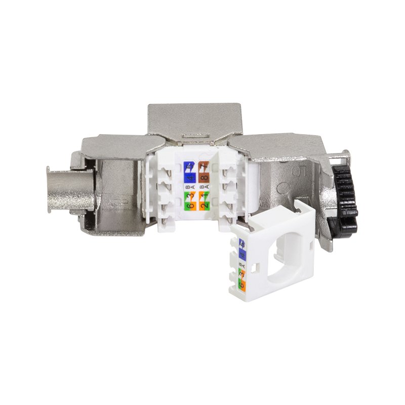 LogiLink Professional Keystone moduleset Cat.6A blindé, 24 pièces