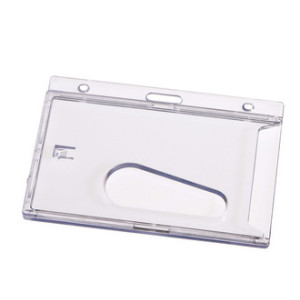 EUROPEL legitimatiehoes gesloten model, 54 × 85 mm, transparant, 30 stuks