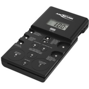 ANSMANN batterij tester Energy Check LCD, zwart