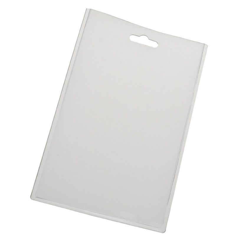EUROPEL porte-documents fermés, 60 × 90 mm, PVC transparent, 24 pièces