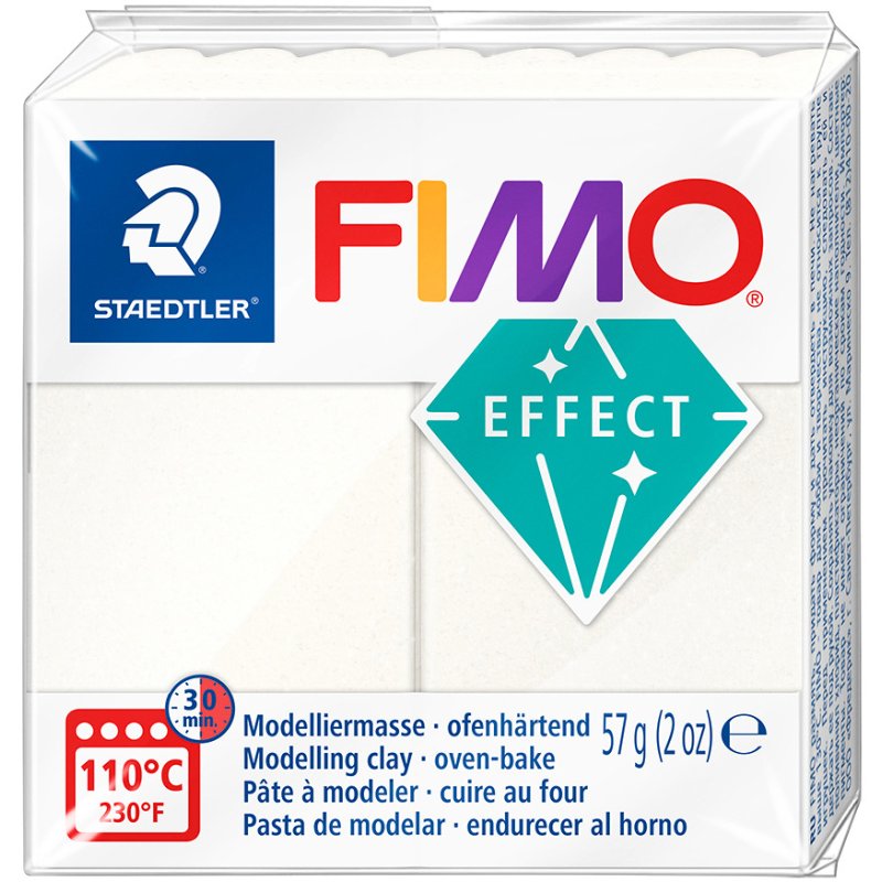 FIMO EFFECT boetseerklei, groen-metallic, 57 g