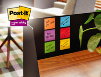 Post-it plaknotities super sticky, Carnival Collection, 47,6 × 47,6 mm, 12 blokken