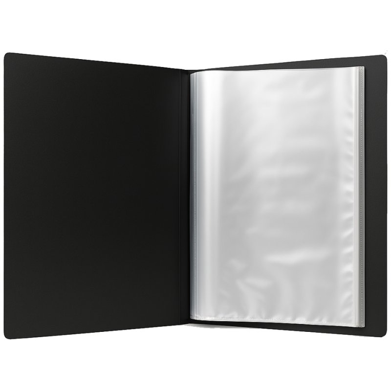 EUROPEL album de présentation A5, 20 pochettes, noir