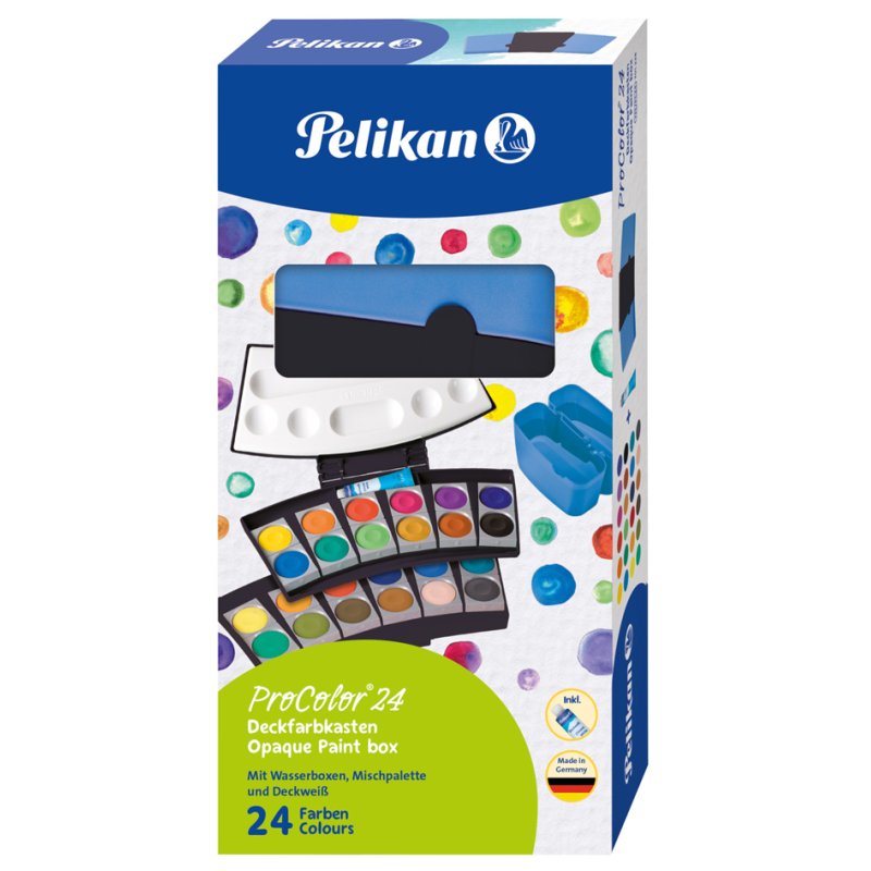 Pelikan ensemble de crayons ProColor 735, 24 couleurs, rouge/rose