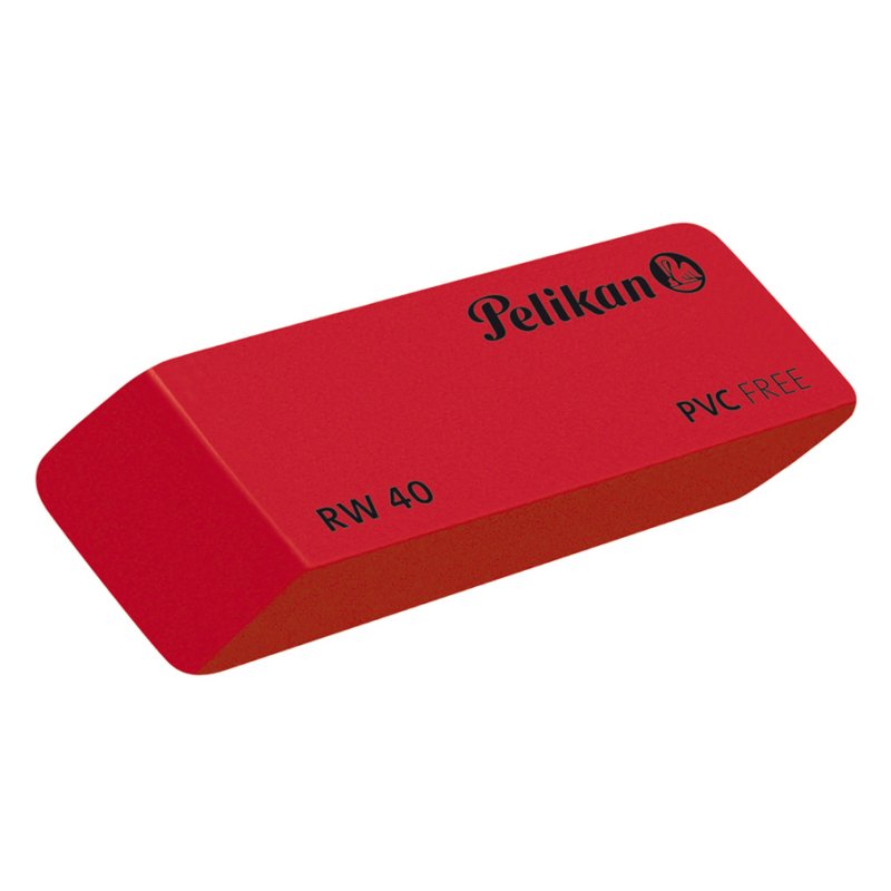 Pelikan gomme synthétique RW 40, rouge, 57×20×8 mm