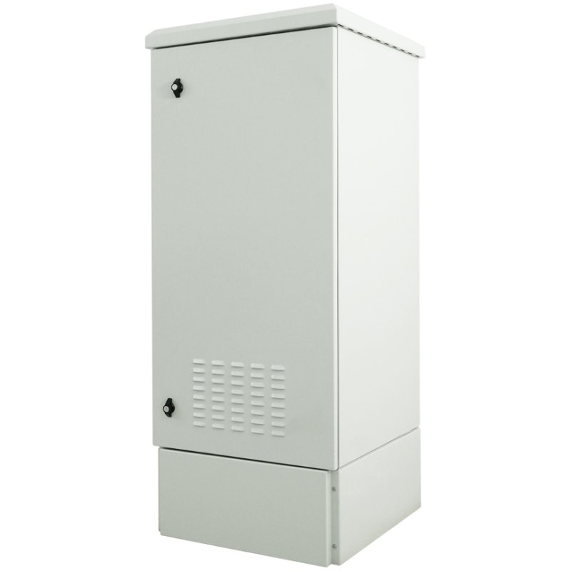 LogiLink Boîtier professionnel de distribution fibre optique FTTX, 24 HE, gris clair RAL 7035, IP65