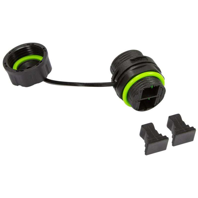 LogiLink Professional coupleur fibre optique SC-Duplex, IP68, noir/vert