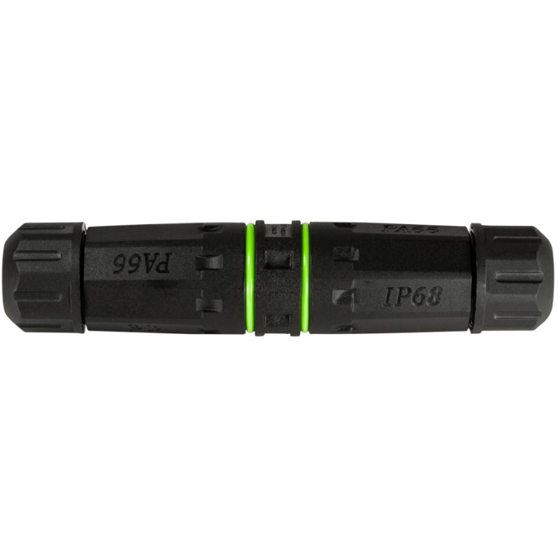 LogiLink fibre optic SC-Simplex coupling, IP68, black/green