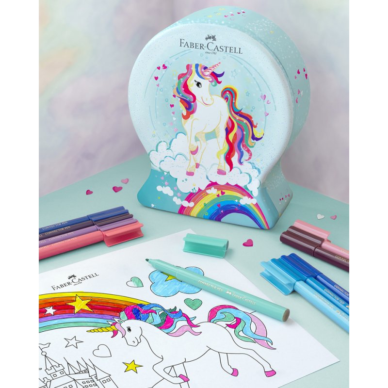 Faber-Castell felt-tip pens Connector, 33 pieces, 2.0 mm, assorted colours