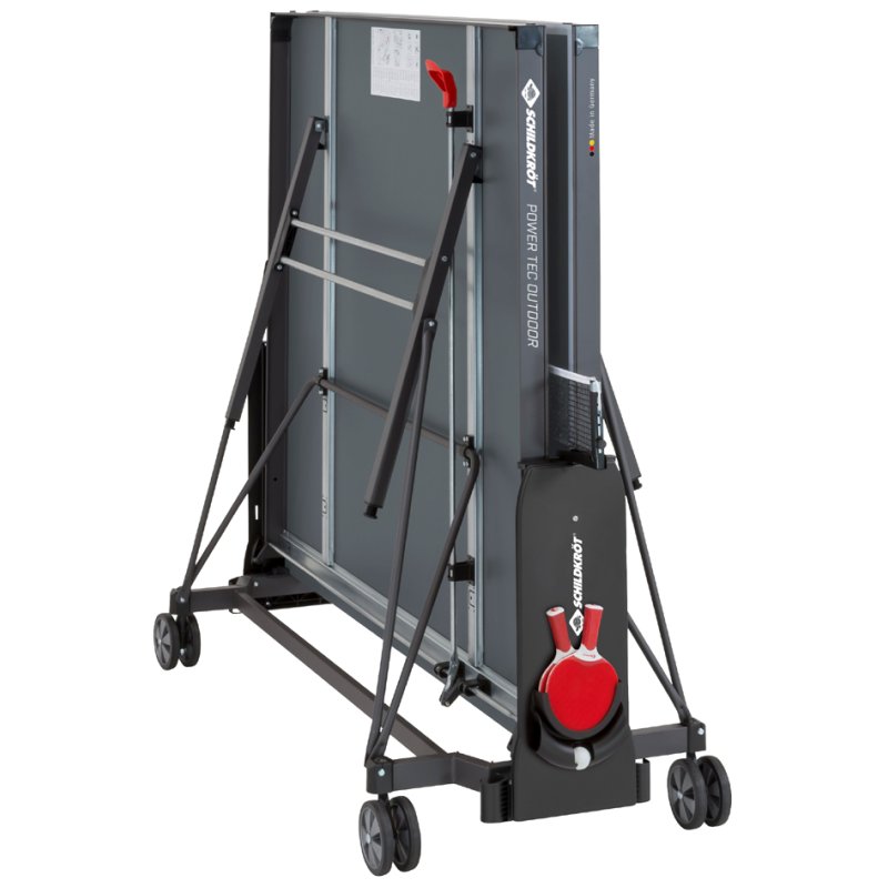 DONIC SCHILDKRÖT table de tennis Powertec Outdoor, gris, plateau mélamine 5 mm