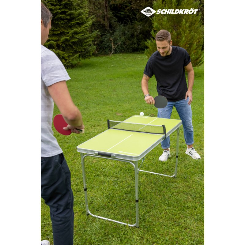 DONIC SCHILDKRÖT table de ping-pong MIDI, portable, verte, 1200×600 mm