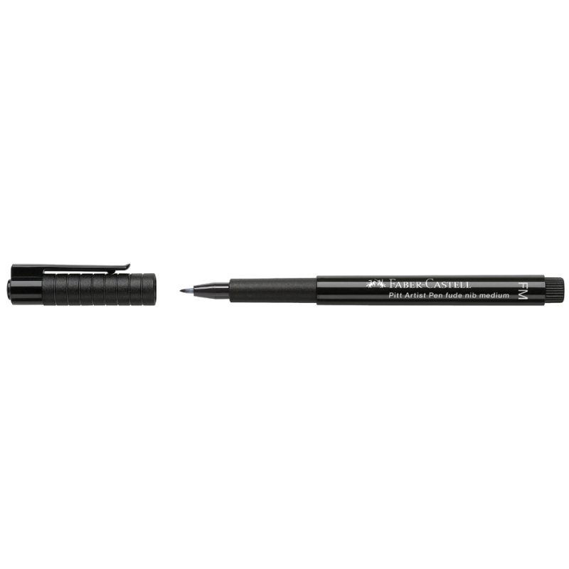 Faber-Castell tuschestift PITT artist pen Fude, noir, pointe pinceau