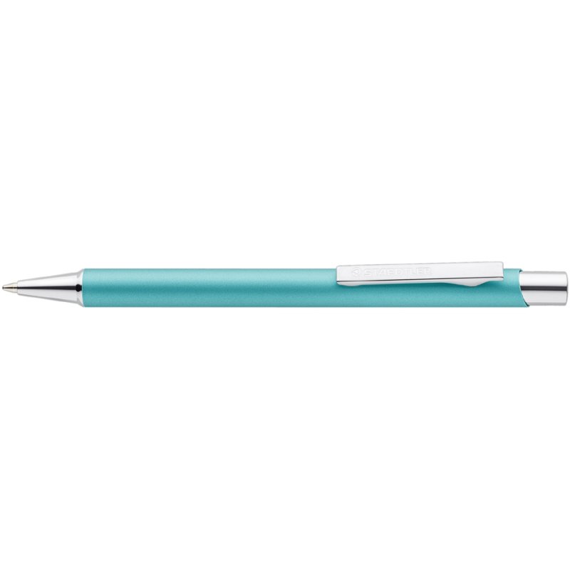 STAEDTLER stylo à bille élance 421 45, turquoise, bleu, M