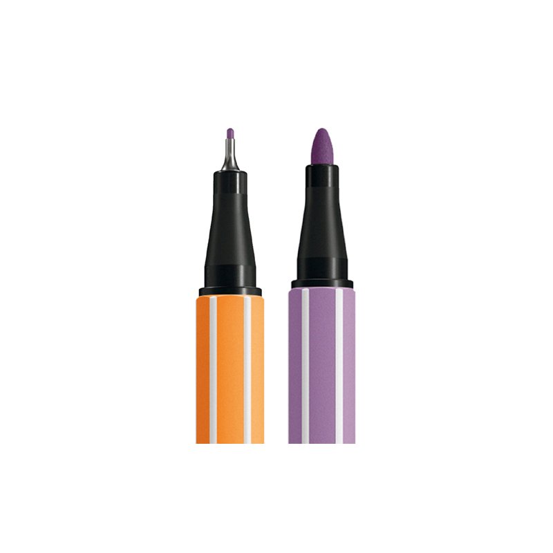 STABILO étui créatif stylo 68 & point 88 ARTY, 68 pièces, couleurs assorties