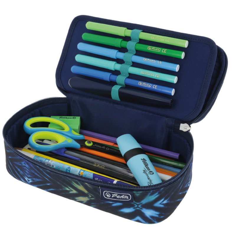 herlitz étui à crayons be.bag BEATBOX New Batik Liberté, polyester, 225×120×70 mm
