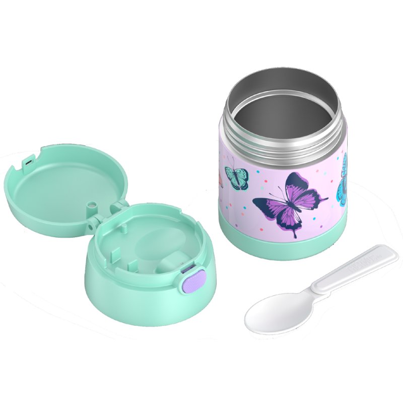 THERMOS geïsoleerde voedselcontainer vlinder, 0,3 L, dubbele edelstaal wand