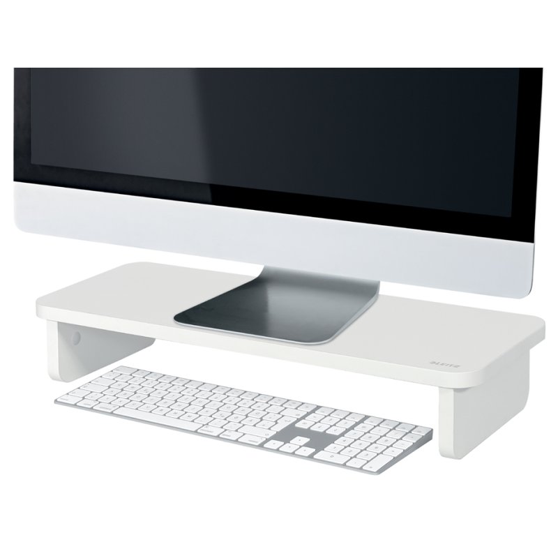 LEITZ support d'écran Ergo Cosy, plastique, blanc