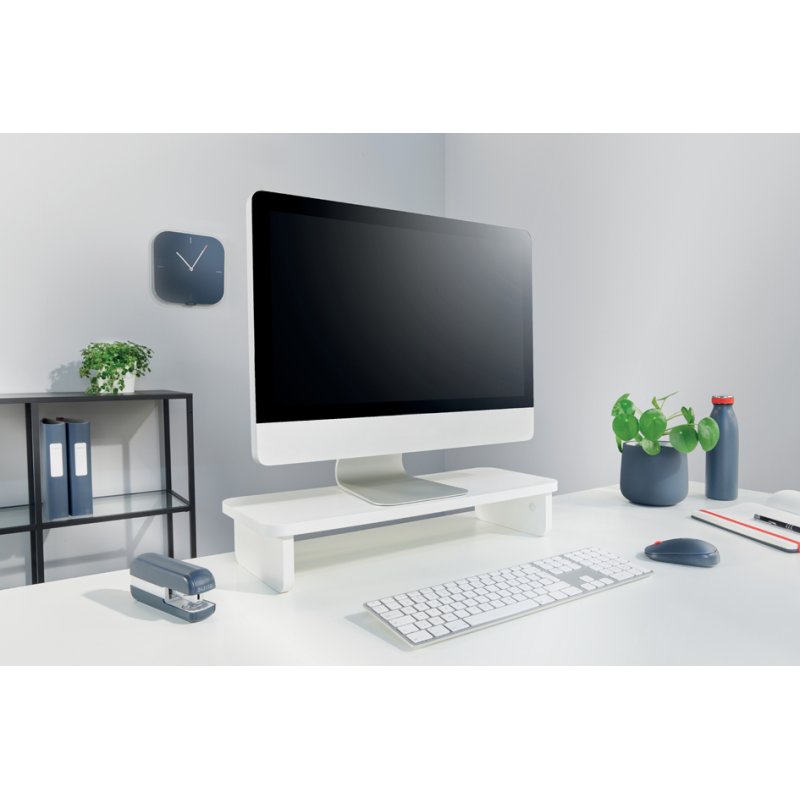 LEITZ support d'écran Ergo Cosy, plastique, blanc