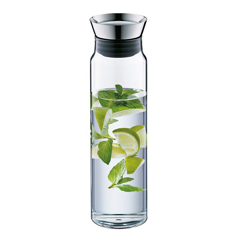 alfi glazen karaf Flowmotion, enkelwandig, 1,0 liter