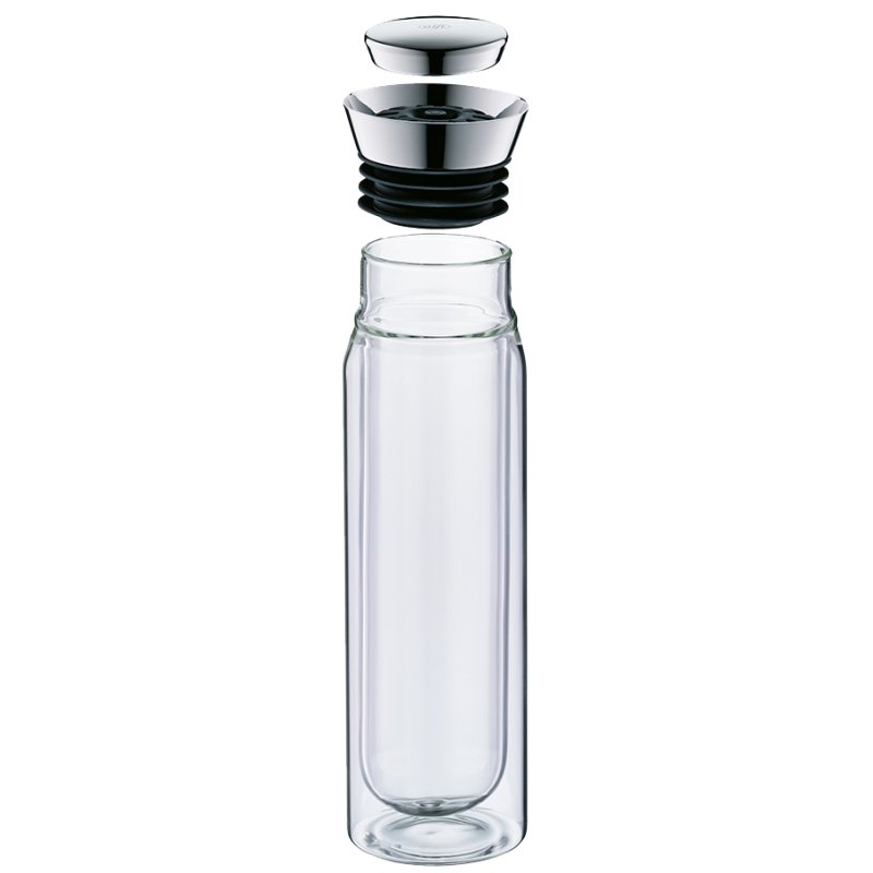 alfi dubbele glaskaraf Flow Motion, isolerend, 0,75 L