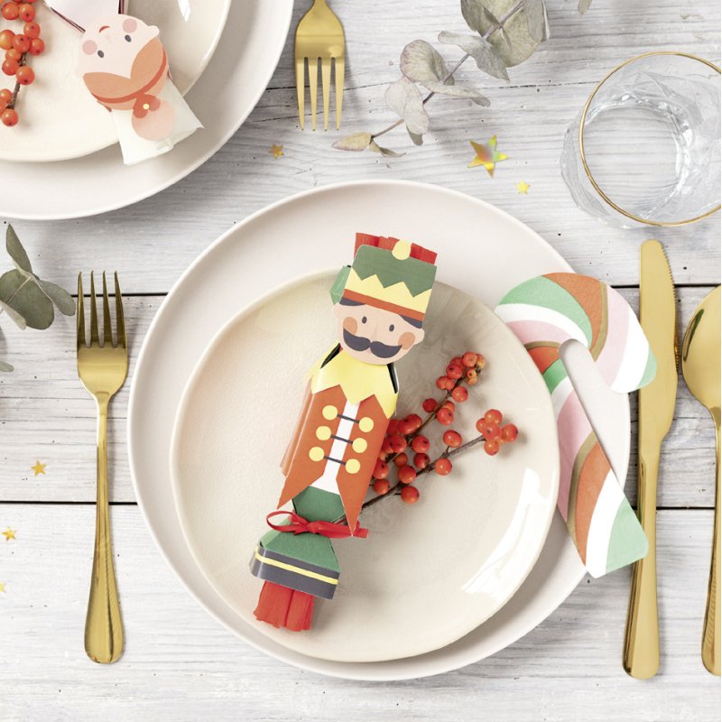 folia WOW kerstcreatie-set Blijde Kerstknutselaar, 133-delig, kerstbastelkoffer