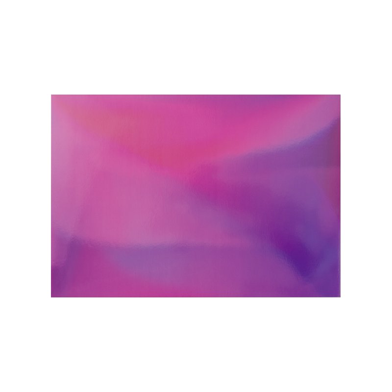 folia bloc papier arc-en-ciel Magic Rainbow, 240 × 340 mm, 6 couleurs irisées, 12 feuilles