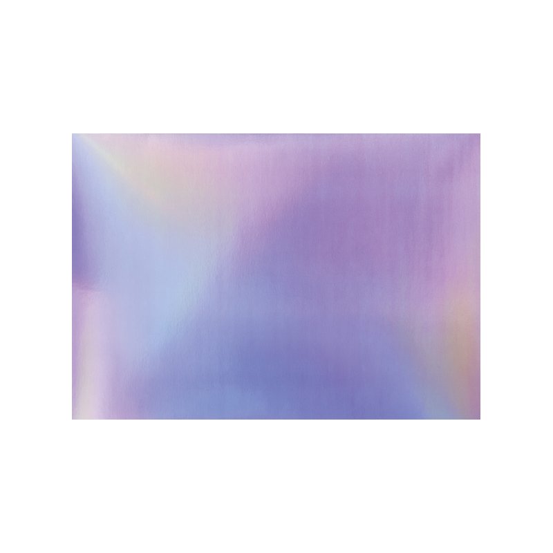 folia bloc papier arc-en-ciel Magic Rainbow, 240 × 340 mm, 6 couleurs irisées, 12 feuilles