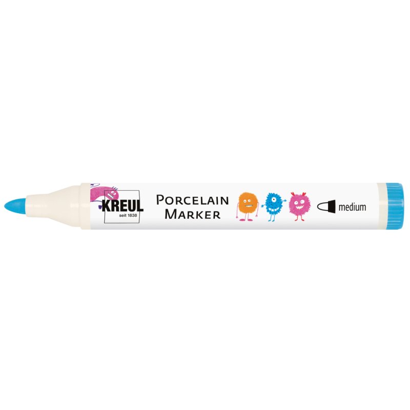 KREUL porseleinstift medium, violet, 2-4 mm